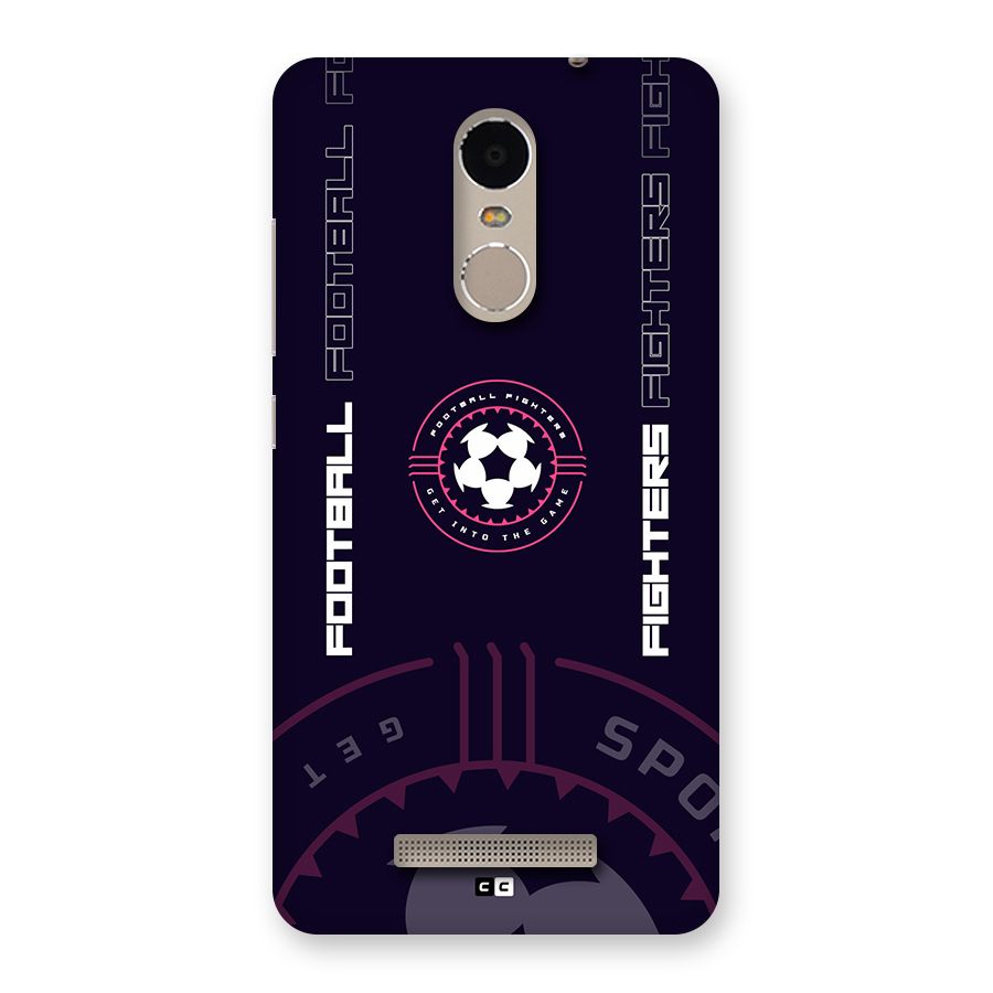 Football Fighters Back Case for Redmi Note 3