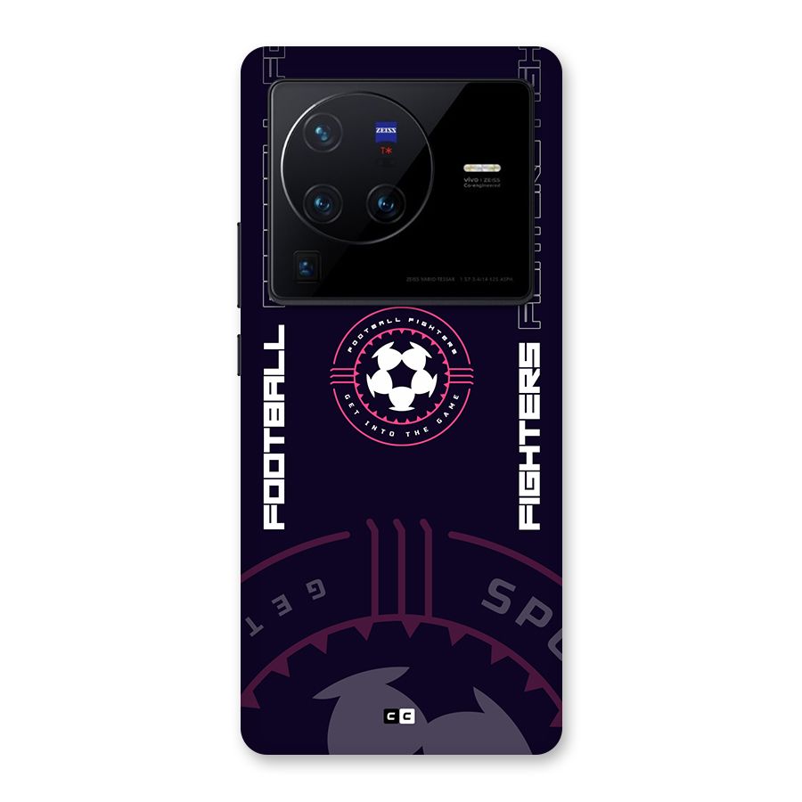 Football Fighters Back Case for Vivo X80 Pro
