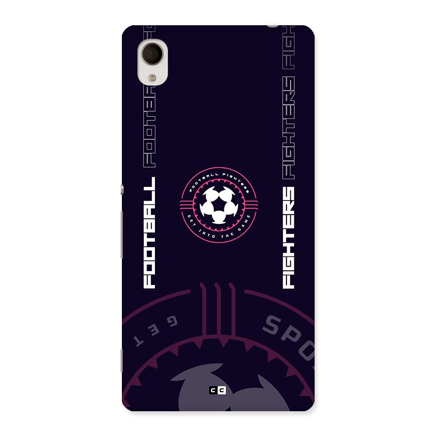 Football Fighters Back Case for Xperia M4 Aqua