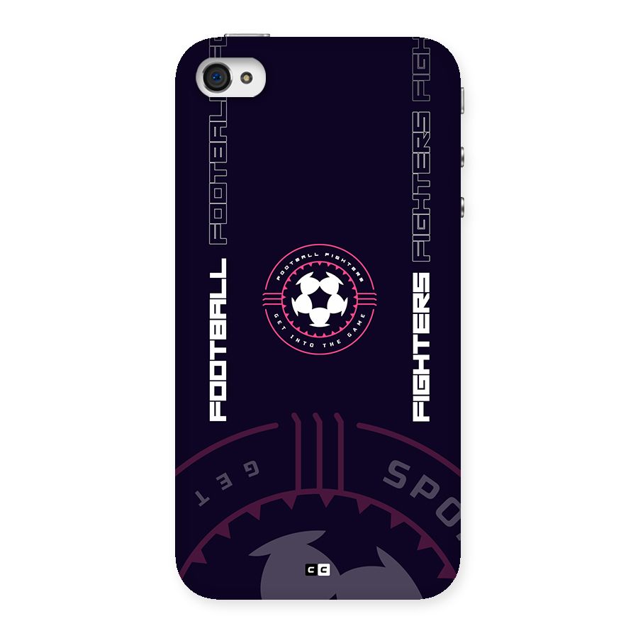 Football Fighters Back Case for iPhone 4 4s