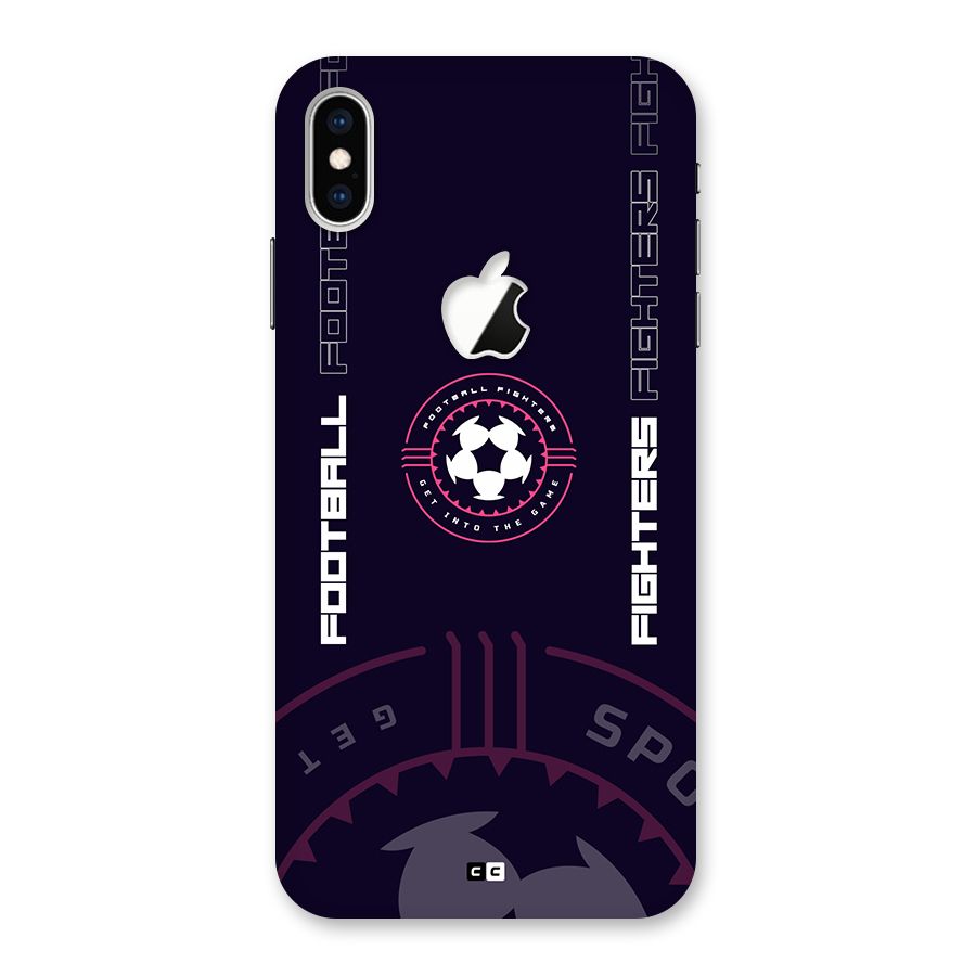 Football Fighters Back Case for iPhone XS Max Apple Cut