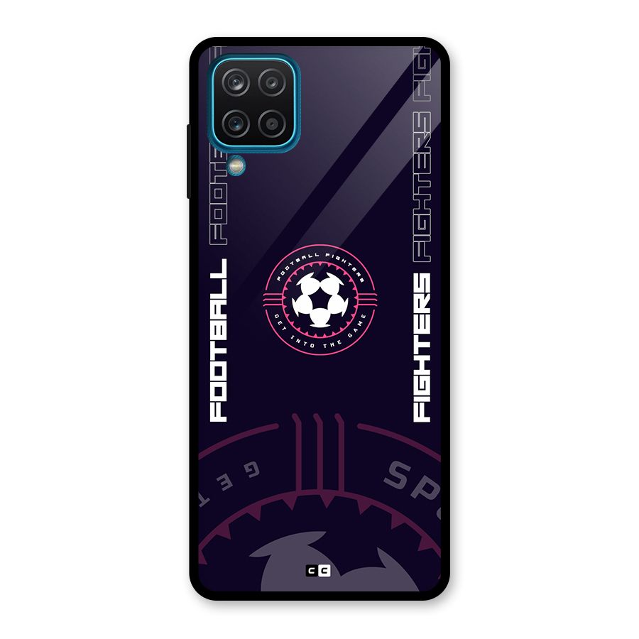 Football Fighters Glass Back Case for Galaxy A12