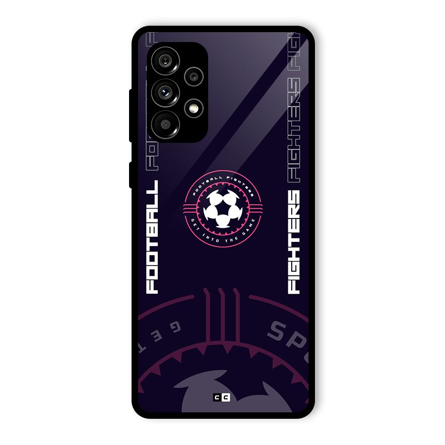 Football Fighters Glass Back Case for Galaxy A73 5G