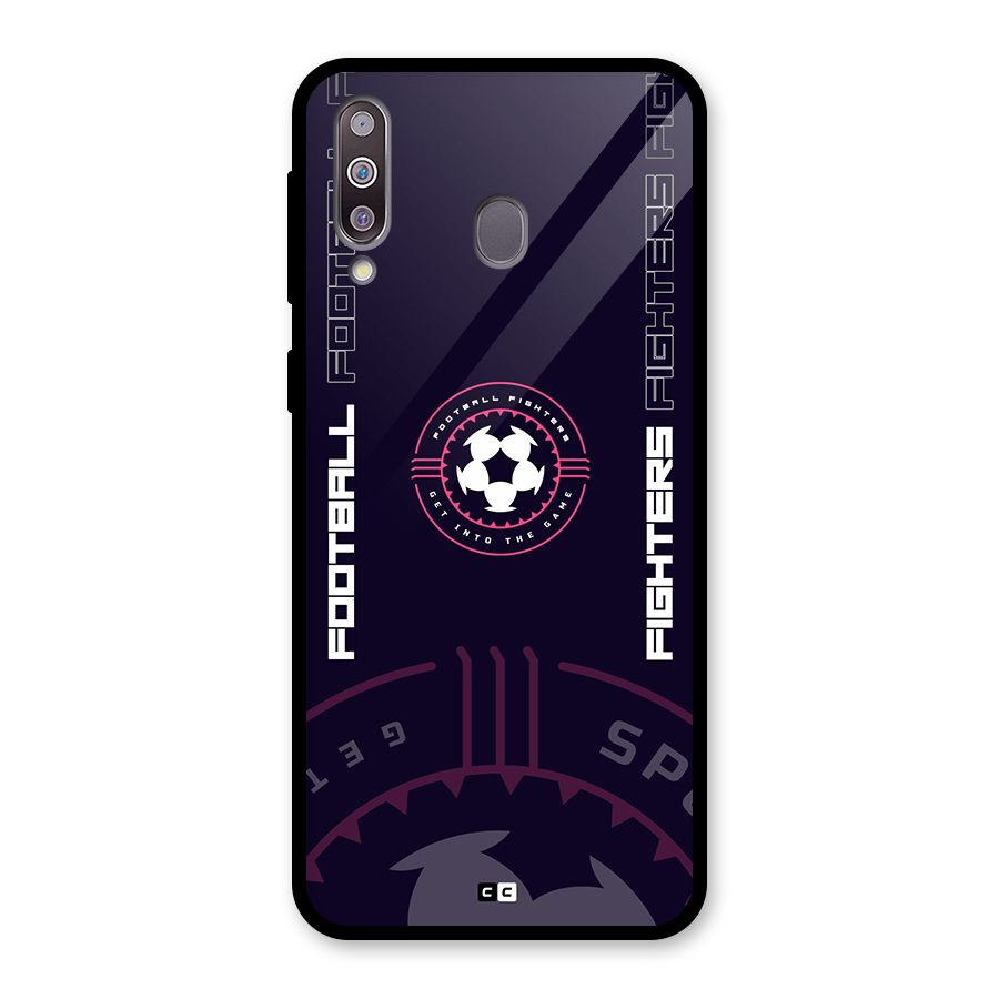 Football Fighters Glass Back Case for Galaxy M30