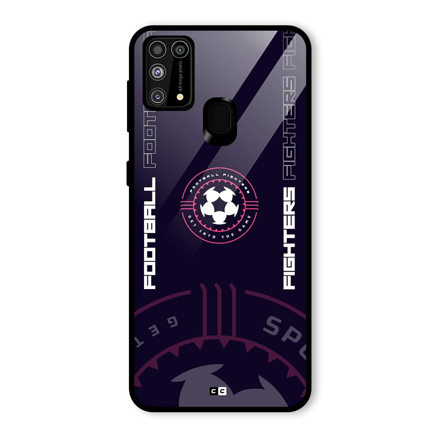 Football Fighters Glass Back Case for Galaxy M31