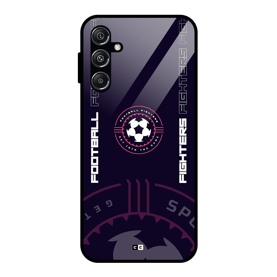 Football Fighters Glass Back Case for Galaxy M34 5G