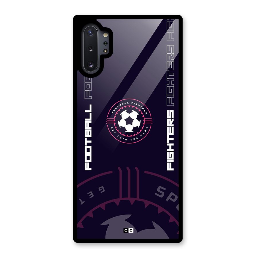 Football Fighters Glass Back Case for Galaxy Note 10 Plus
