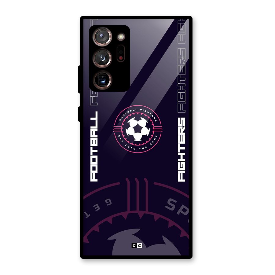 Football Fighters Glass Back Case for Galaxy Note 20 Ultra