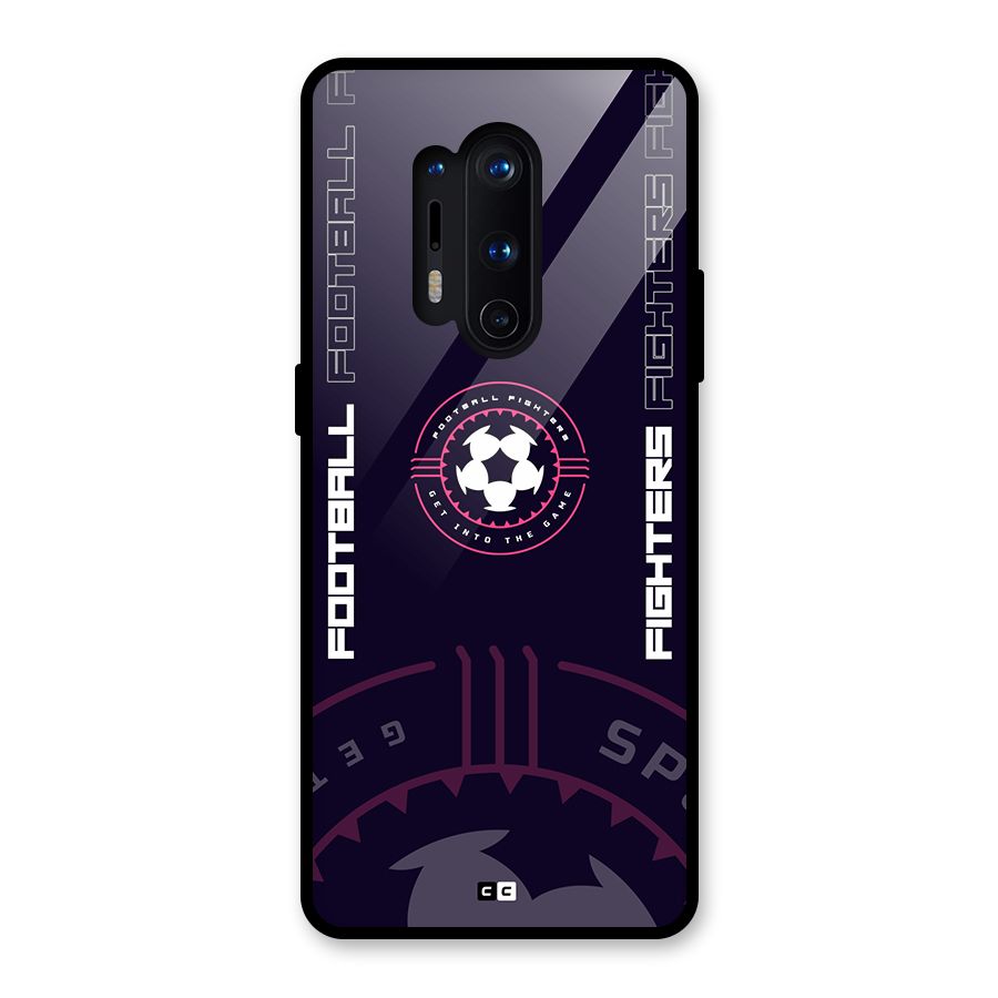 Football Fighters Glass Back Case for OnePlus 8 Pro
