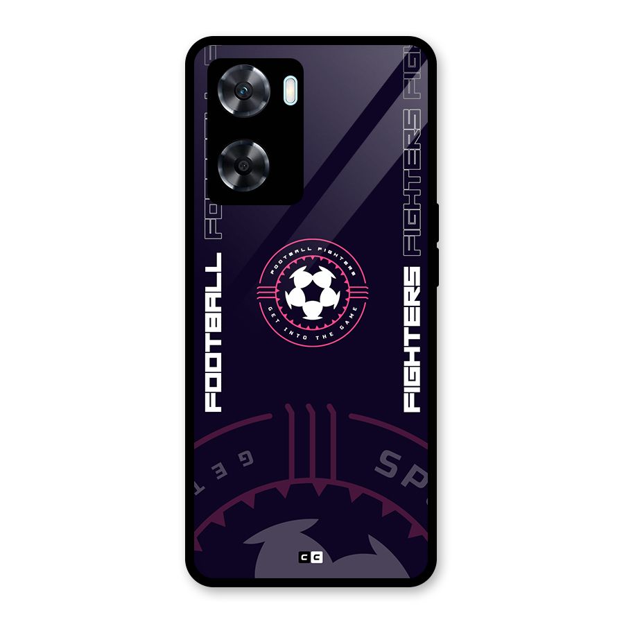 Football Fighters Glass Back Case for Oppo A77s