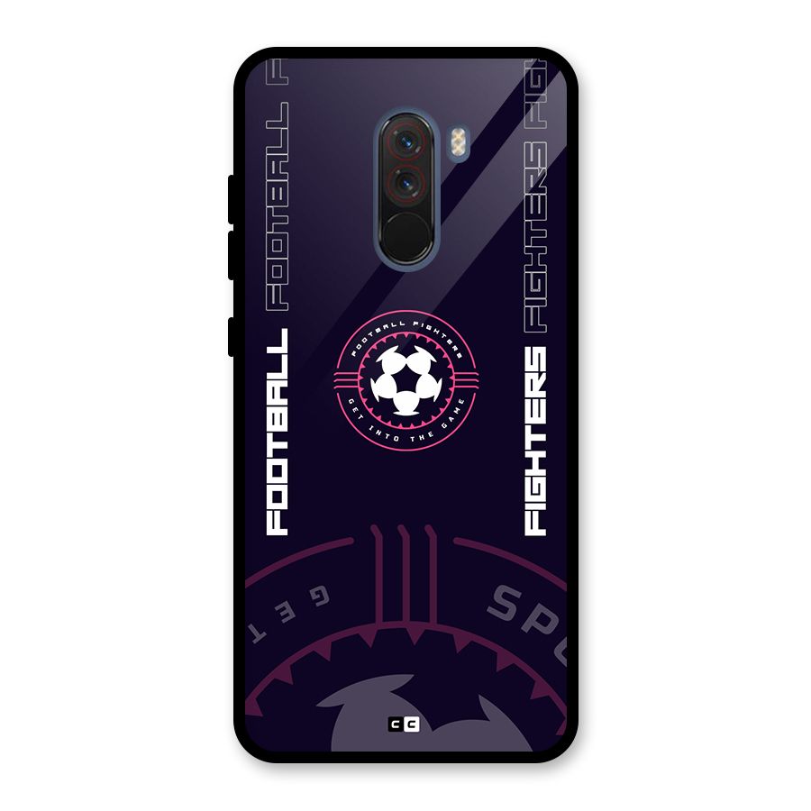 Football Fighters Glass Back Case for Poco F1