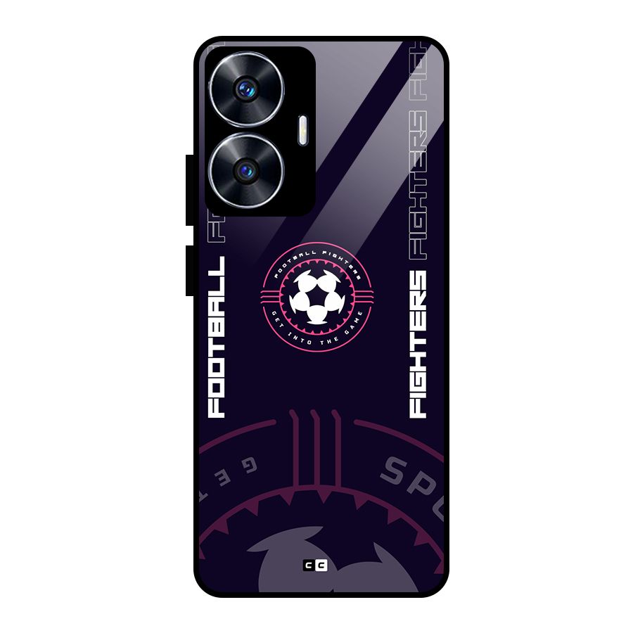 Football Fighters Glass Back Case for Realme Narzo N55