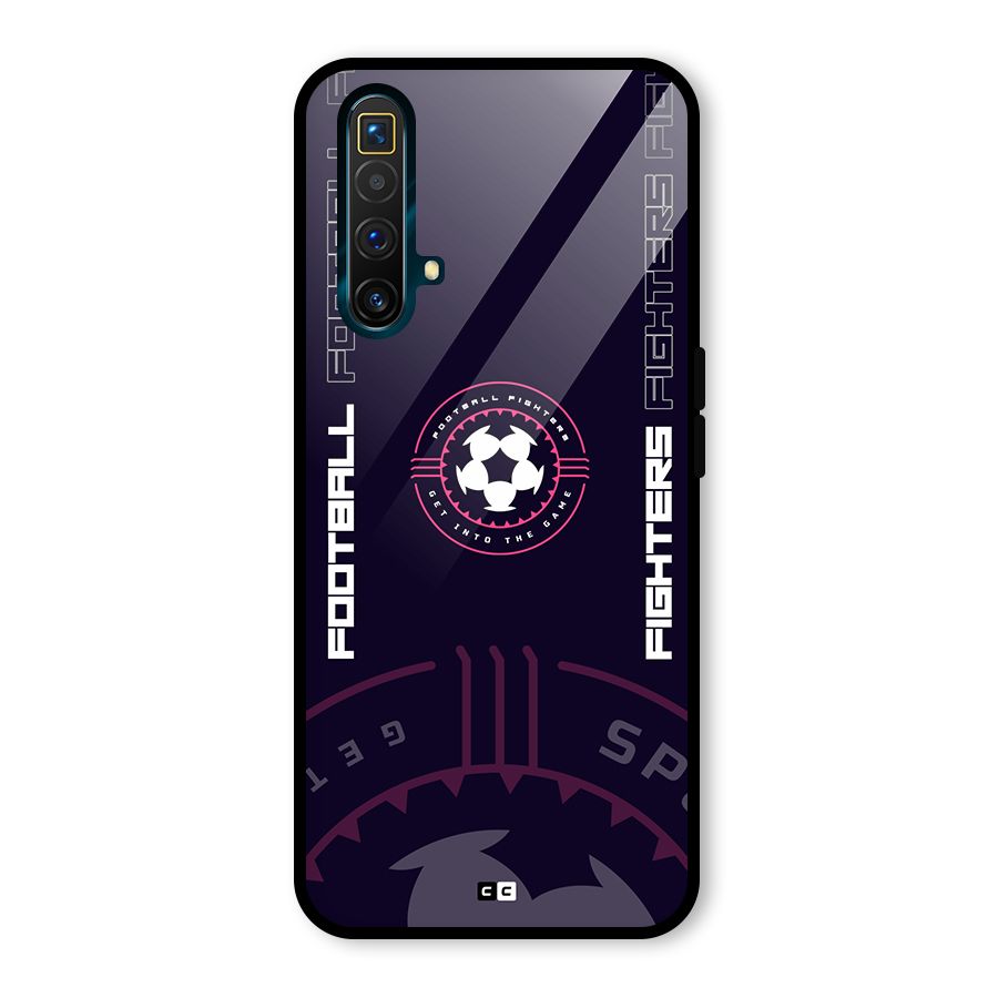 Football Fighters Glass Back Case for Realme X3 SuperZoom