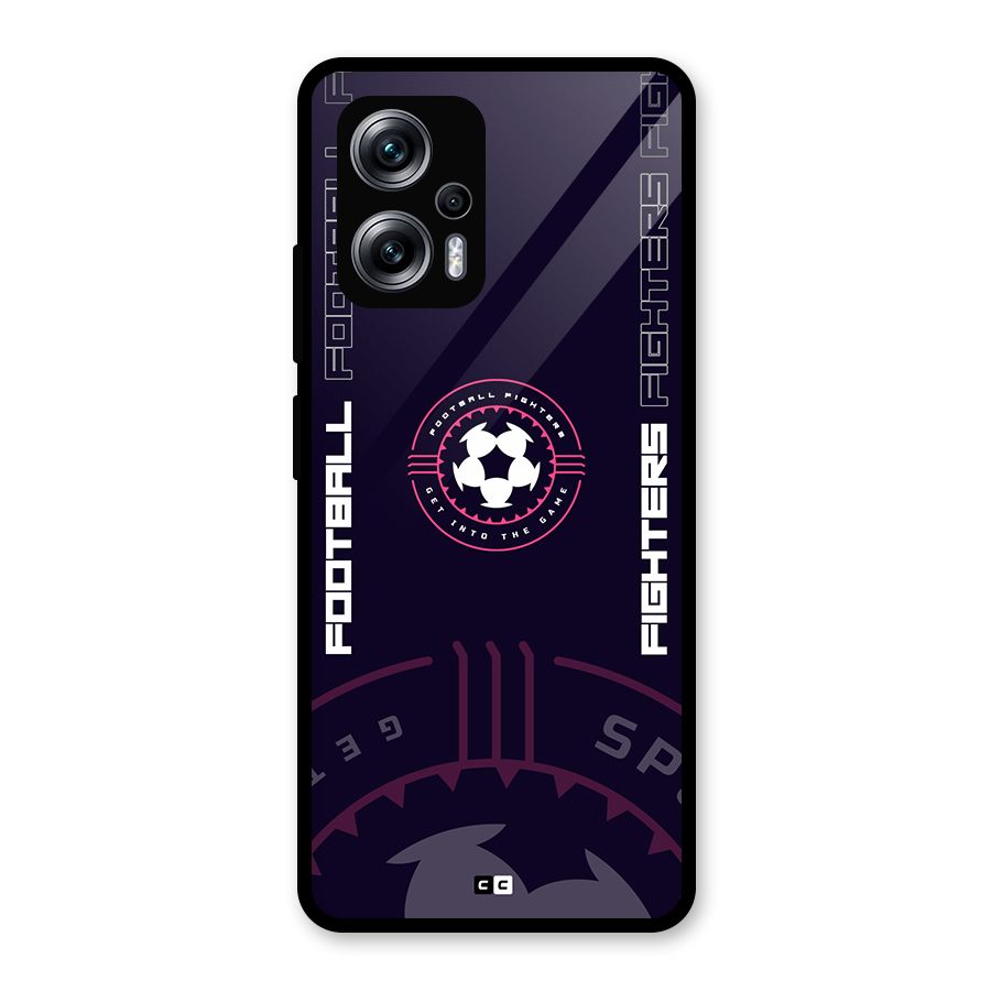 Football Fighters Glass Back Case for Redmi K50i