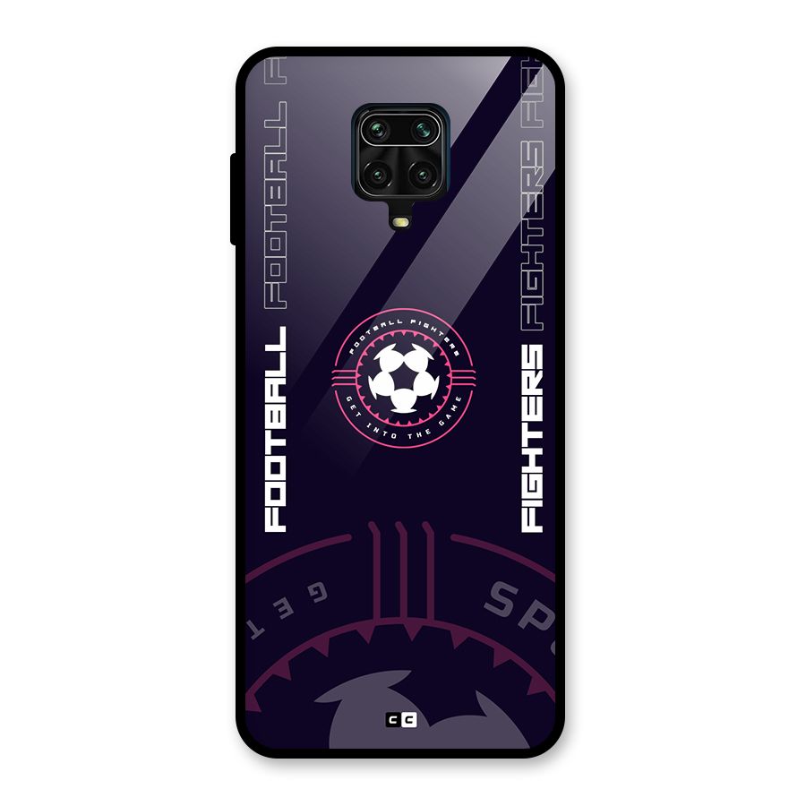 Football Fighters Glass Back Case for Redmi Note 10 Lite