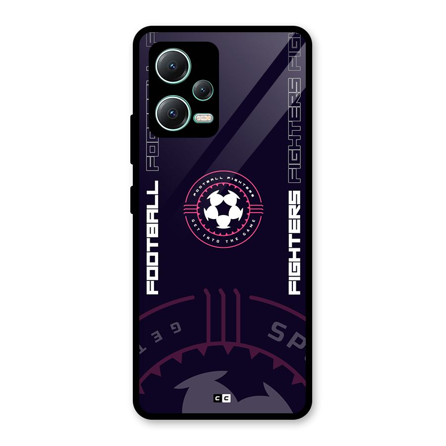 Football Fighters Glass Back Case for Redmi Note 12 5G