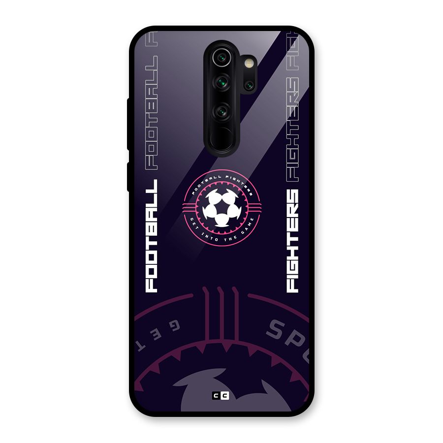 Football Fighters Glass Back Case for Redmi Note 8 Pro