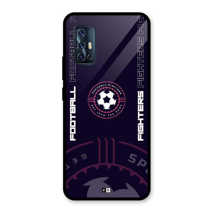 Football Fighters Glass Back Case for Vivo V17