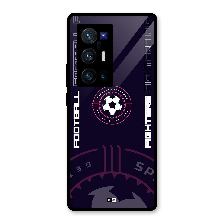 Football Fighters Glass Back Case for Vivo X70 Pro Plus