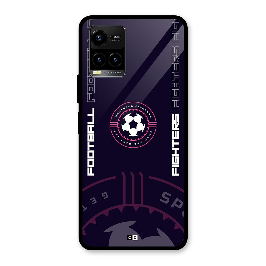 Football Fighters Glass Back Case for Vivo Y21G