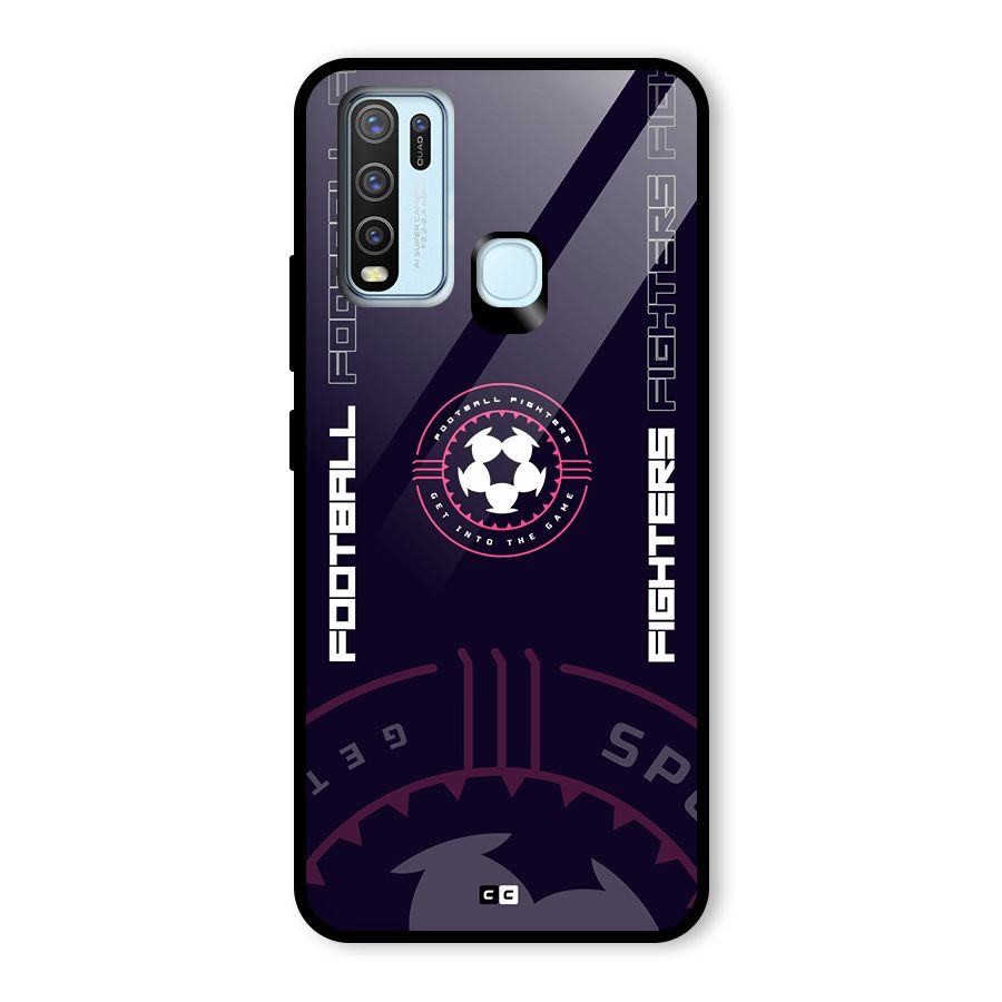 Football Fighters Glass Back Case for Vivo Y30