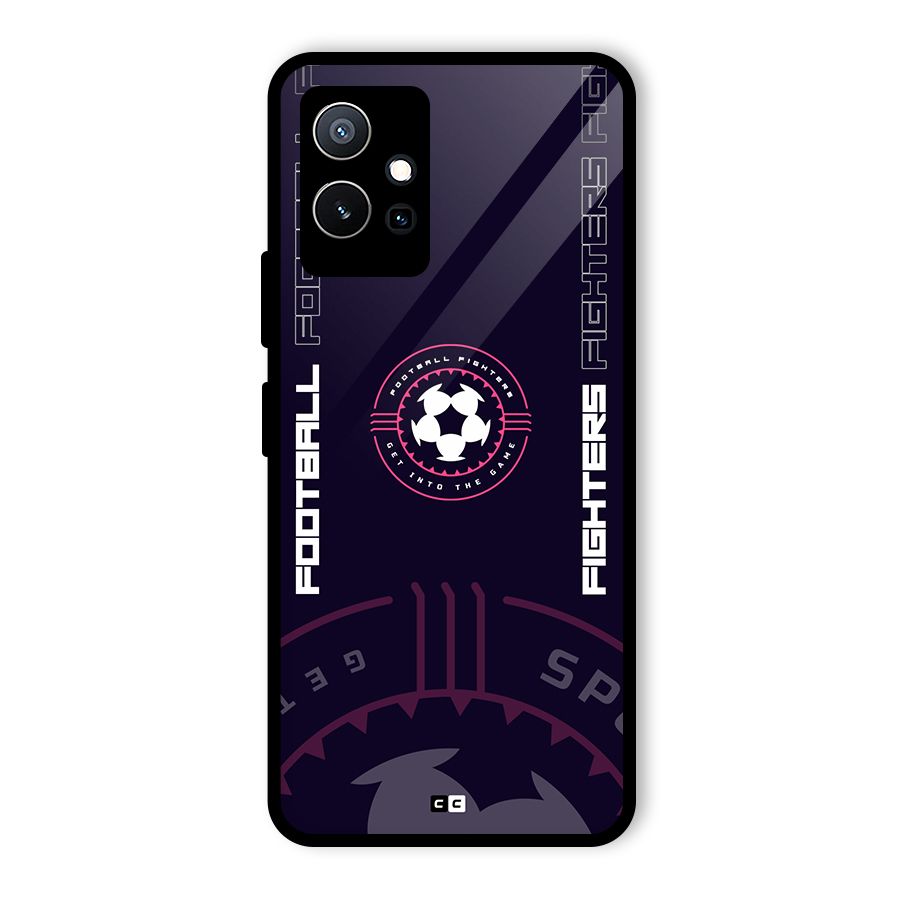 Football Fighters Glass Back Case for Vivo Y75 5G