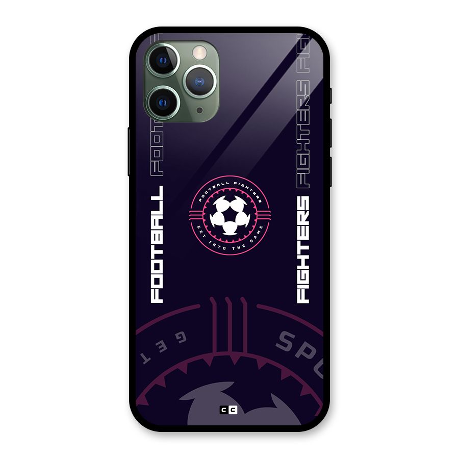 Football Fighters Glass Back Case for iPhone 11 Pro