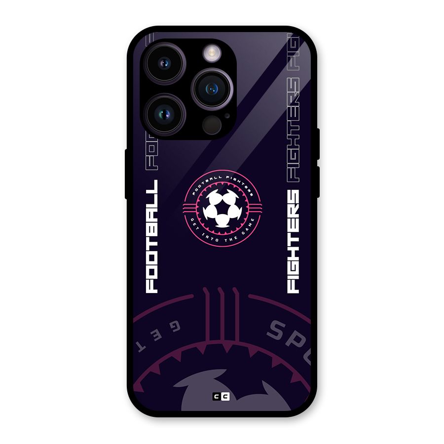 Football Fighters Glass Back Case for iPhone 14 Pro