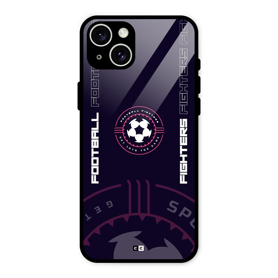 Football Fighters Glass Back Case for iPhone 15 Plus