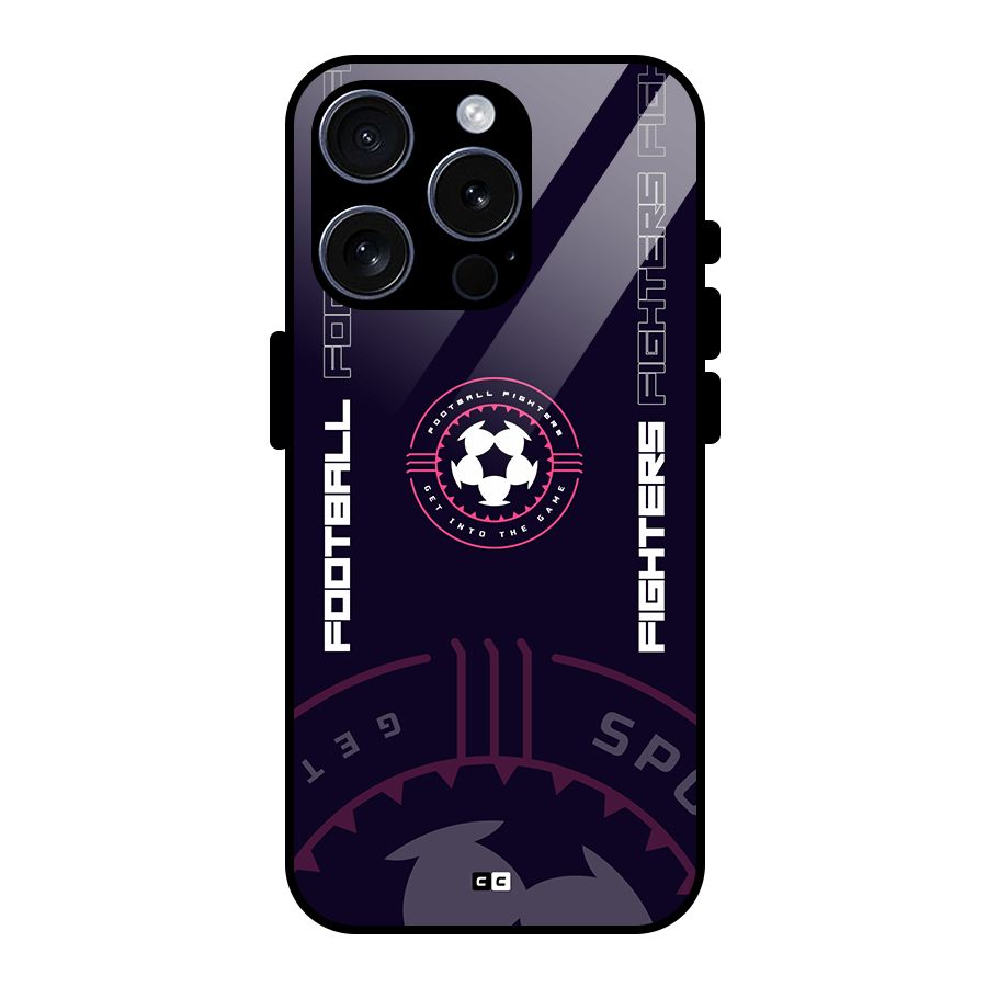 Football Fighters Glass Back Case for iPhone 15 Pro
