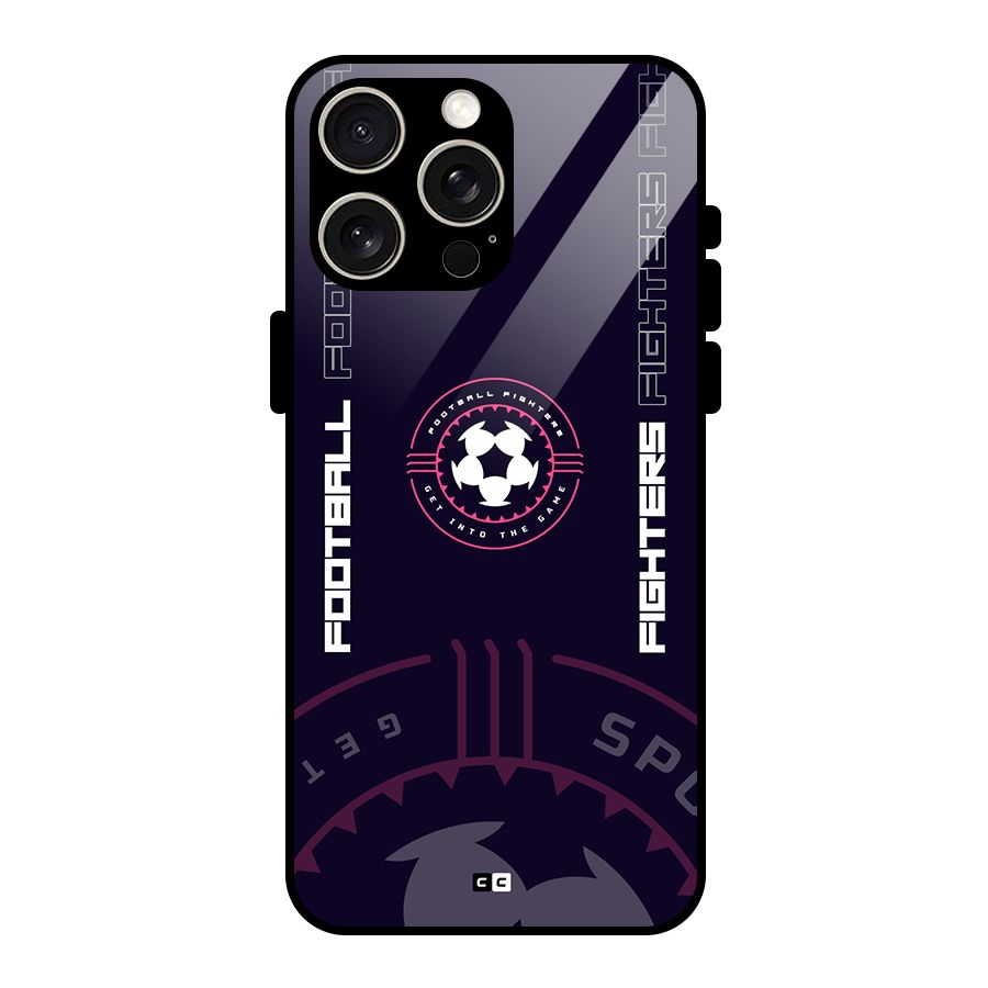 Football Fighters Glass Back Case for iPhone 15 Pro Max