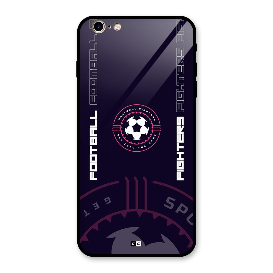 Football Fighters Glass Back Case for iPhone 6 Plus 6S Plus