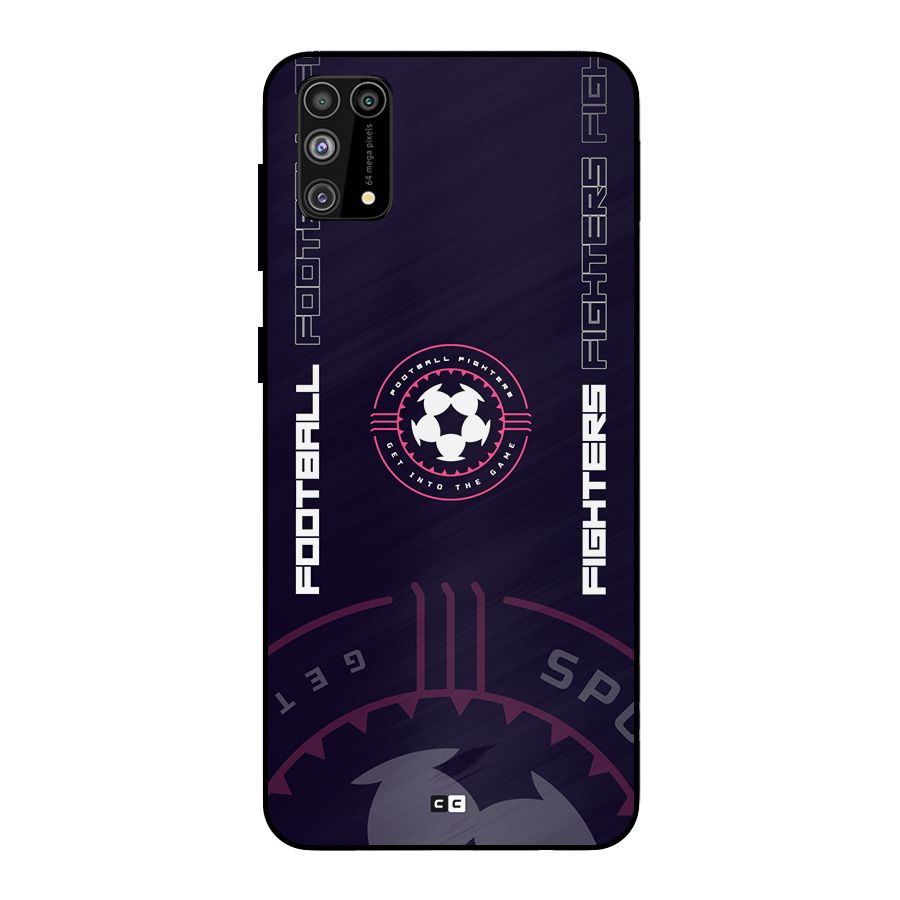 Football Fighters Metal Back Case for Galaxy F41
