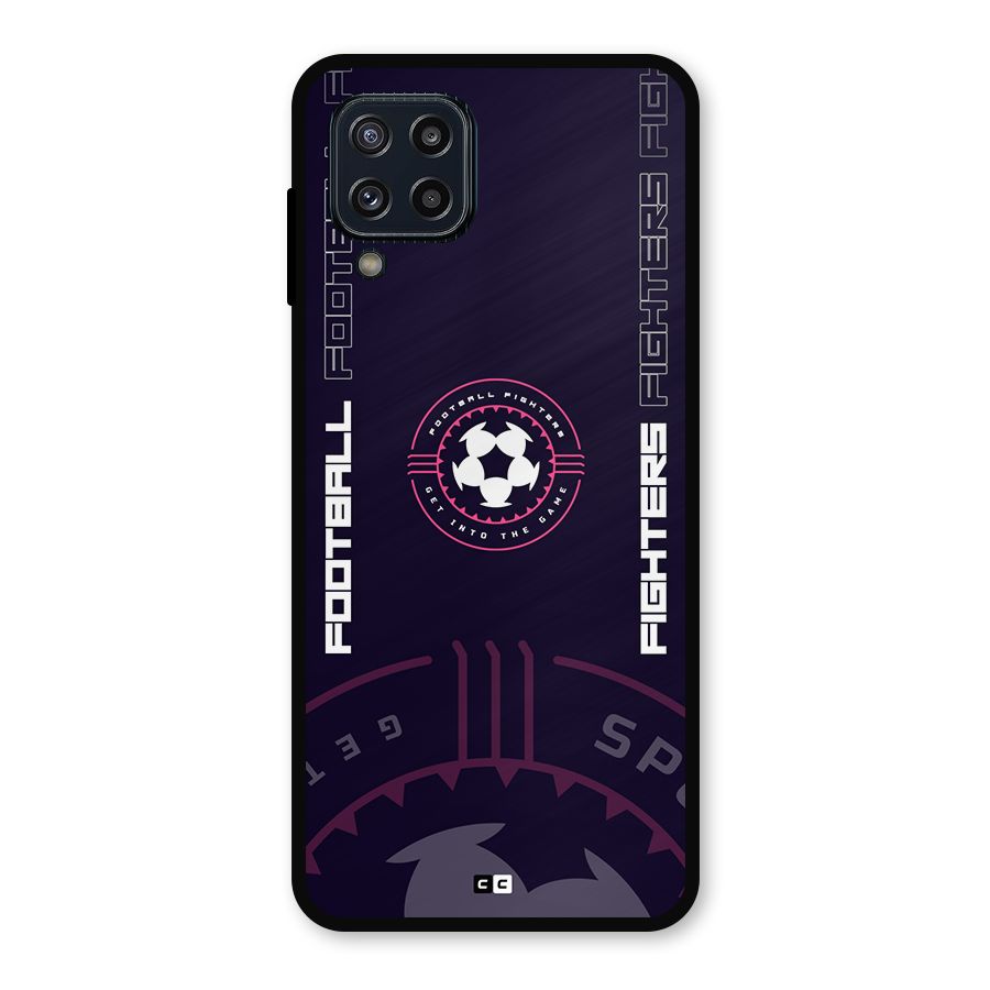 Football Fighters Metal Back Case for Galaxy M32