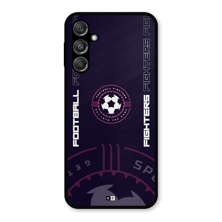 Football Fighters Metal Back Case for Galaxy M34 5G