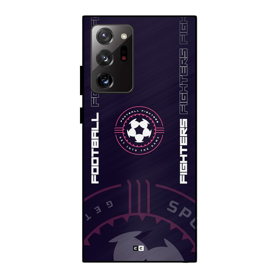 Football Fighters Metal Back Case for Galaxy Note 20 Ultra 5G