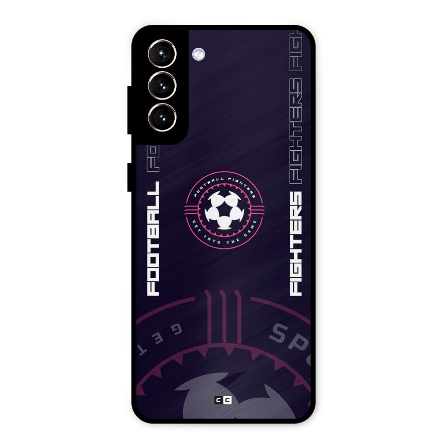 Football Fighters Metal Back Case for Galaxy S21 Plus