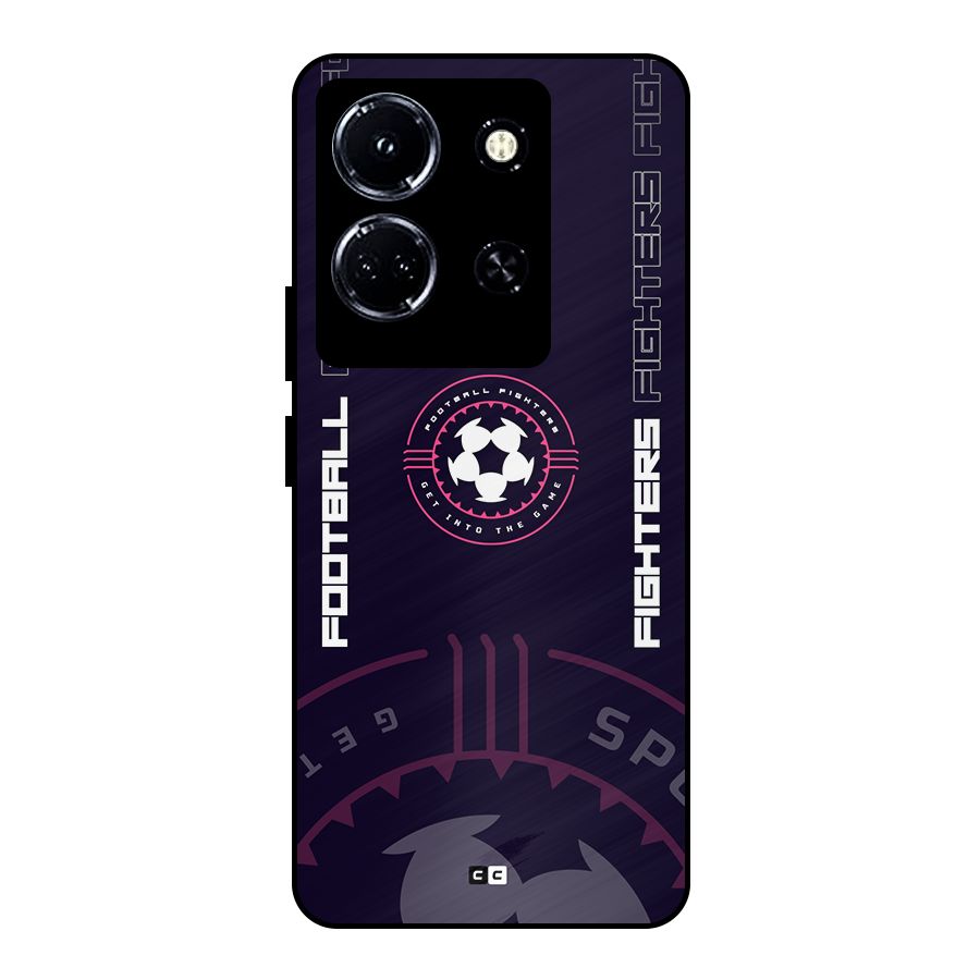 Football Fighters Metal Back Case for Infinix Note 30 5G