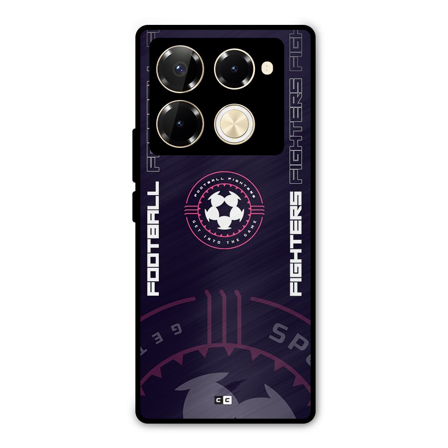Football Fighters Metal Back Case for Infinix Note 40 Pro