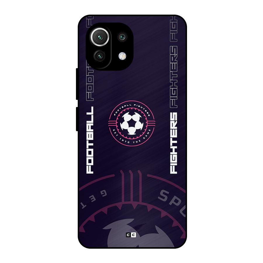 Football Fighters Metal Back Case for Mi 11 Lite