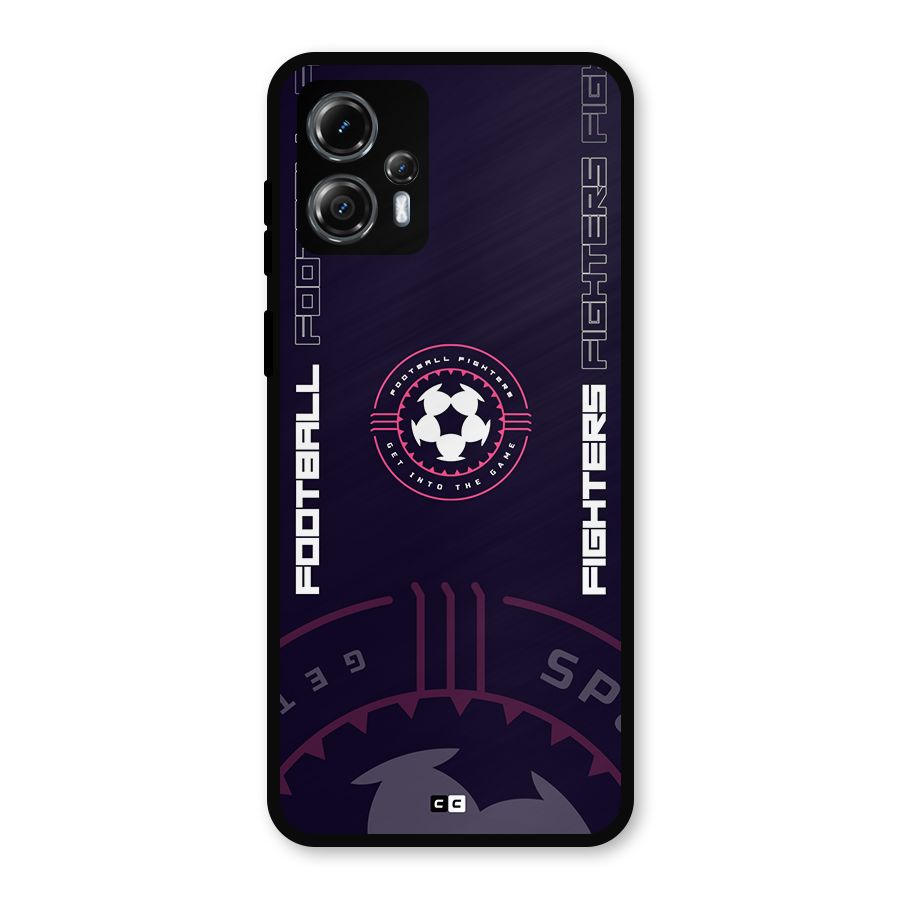 Football Fighters Metal Back Case for Moto G13