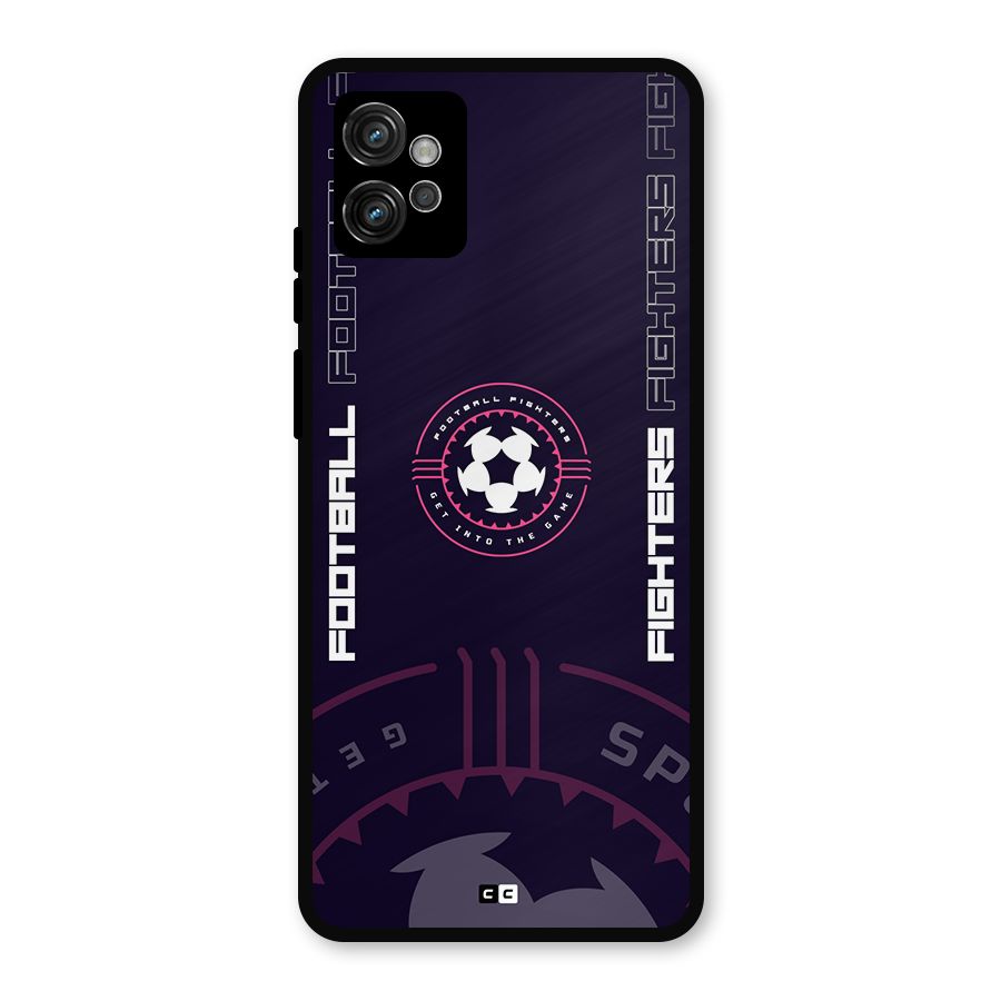 Football Fighters Metal Back Case for Moto G32
