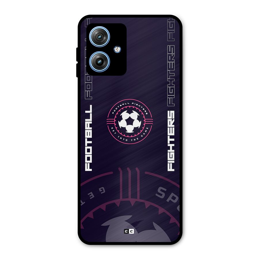 Football Fighters Metal Back Case for Moto G54