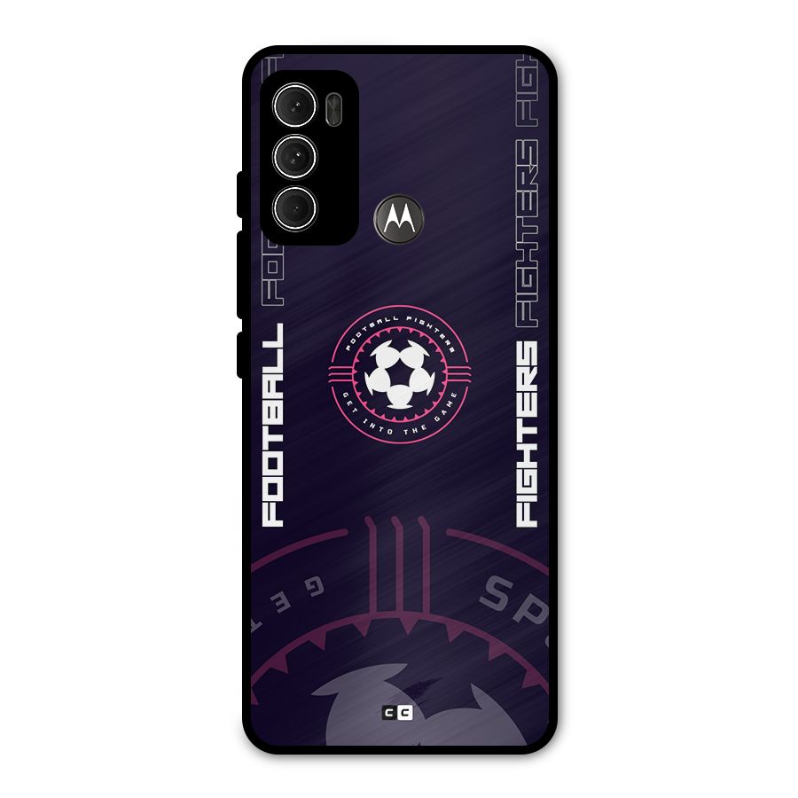 Football Fighters Metal Back Case for Moto G60