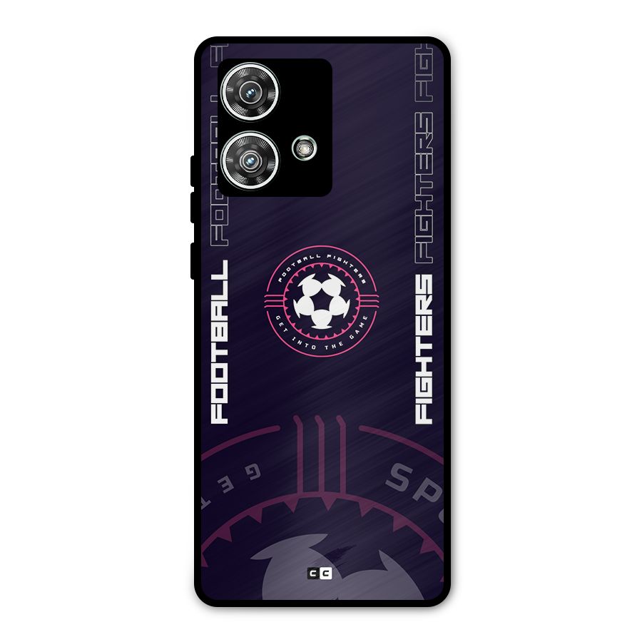 Football Fighters Metal Back Case for Motorola Edge 40 Neo