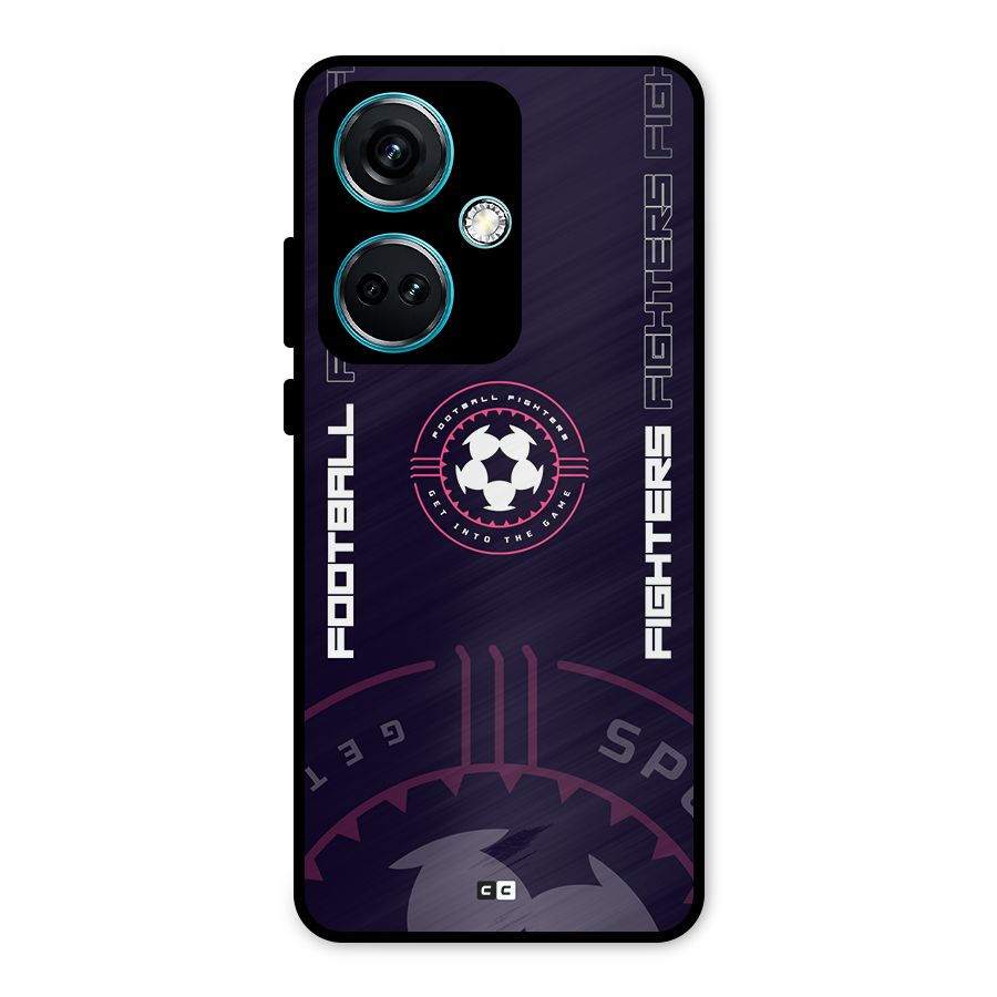 Football Fighters Metal Back Case for OnePlus Nord CE 3 5G