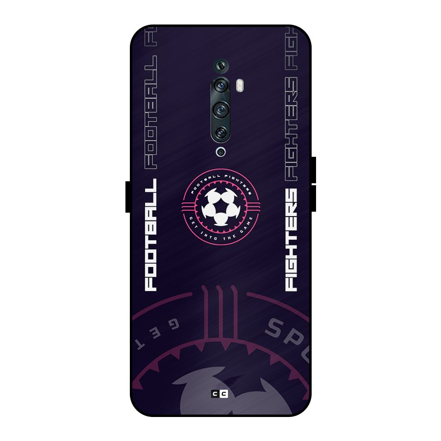 Football Fighters Metal Back Case for Oppo Reno2 Z