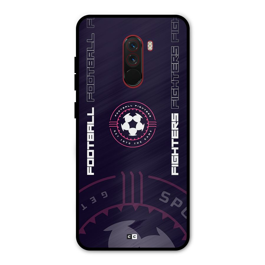 Football Fighters Metal Back Case for Poco F1