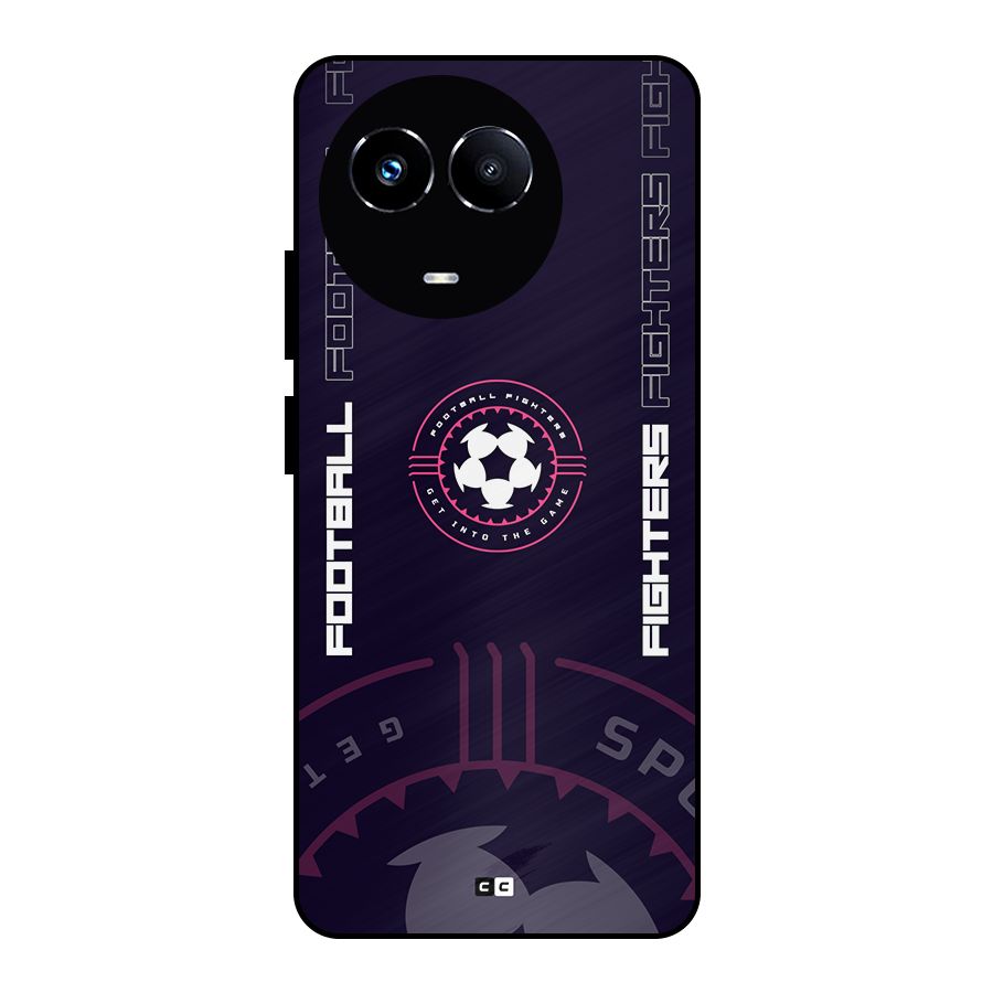 Football Fighters Metal Back Case for Realme 11 5G