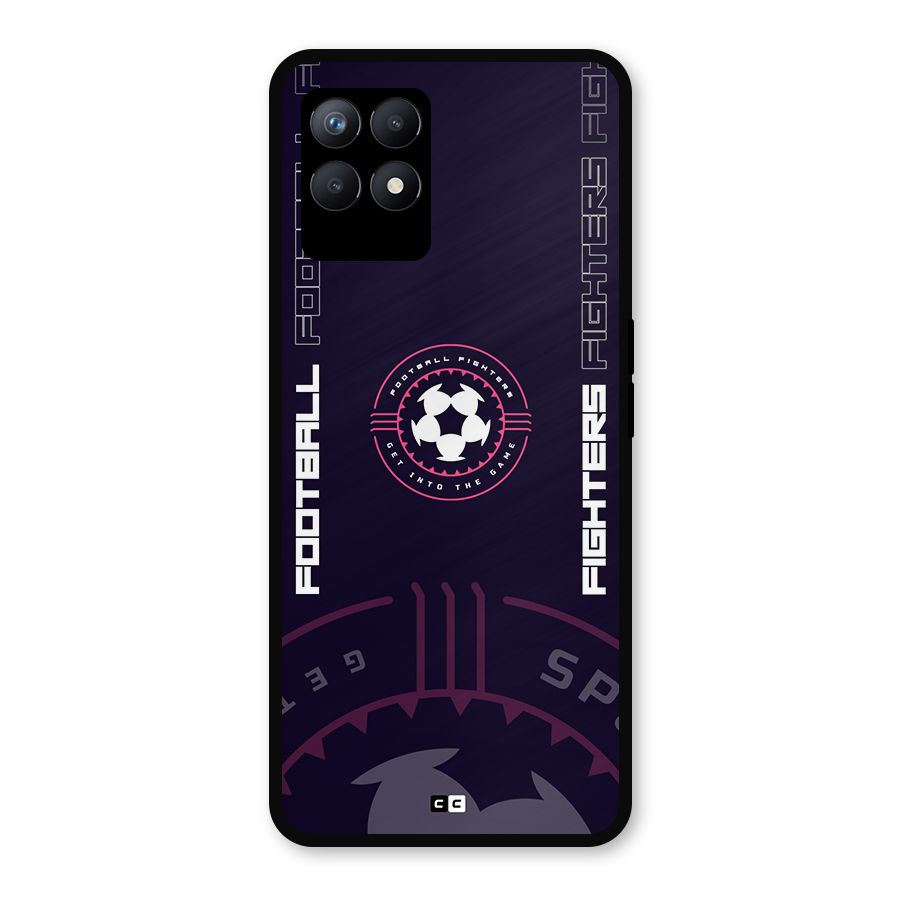 Football Fighters Metal Back Case for Realme Narzo 50